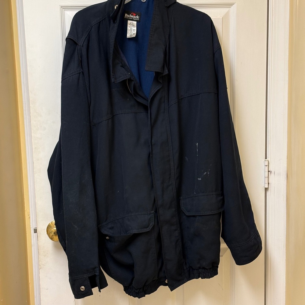 Bulwark Protective Apparel Flame Resistant‎ FR Jacket 5XL-LN2 Workwear